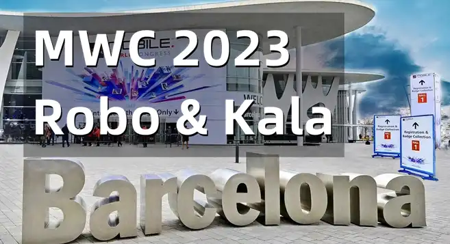 Robo & kala 2-in-1 Laptop 亮相2023 MWC世界移动通讯展